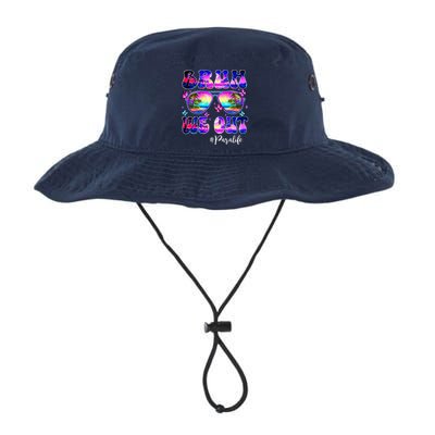 Bruh We Out Summer Para Life Sunglasses Tie Dye Bucket Hat