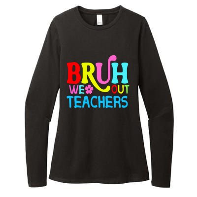 Bruh We Out Teachers Celebration Womens CVC Long Sleeve Shirt