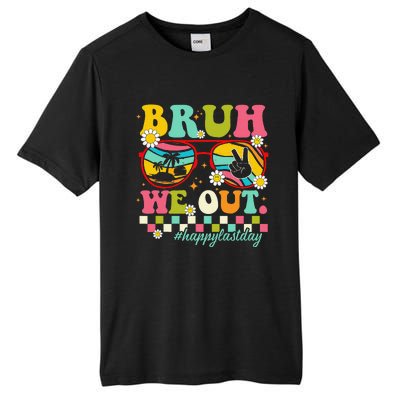 Bruh We Out Teachers Summer Happy Last Day Of School Teacher Tall Fusion ChromaSoft Performance T-Shirt