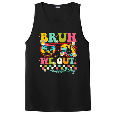 Bruh We Out Teachers Summer Happy Last Day Of School Teacher PosiCharge Competitor Tank