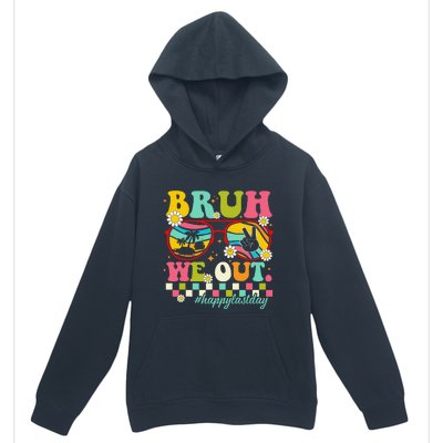 Bruh We Out Teachers Summer Happy Last Day Of School Teacher Urban Pullover Hoodie