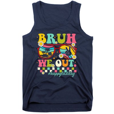 Bruh We Out Teachers Summer Happy Last Day Of School Teacher Tank Top