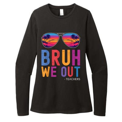 Bruh We Out Teachers Summer Last Day Of School Men Women Womens CVC Long Sleeve Shirt