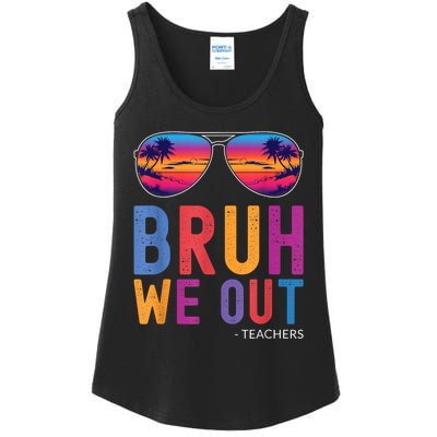 Bruh We Out Teachers Summer Last Day Of School Men Women Ladies Essential Tank