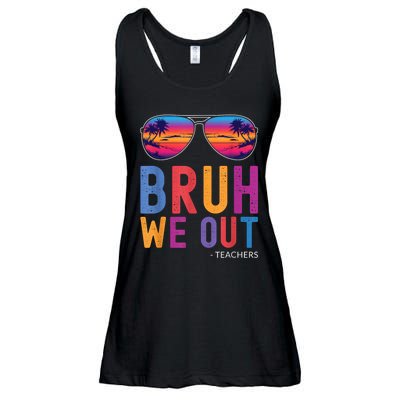 Bruh We Out Teachers Summer Last Day Of School Men Women Ladies Essential Flowy Tank