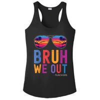 Bruh We Out Teachers Summer Last Day Of School Men Women Ladies PosiCharge Competitor Racerback Tank