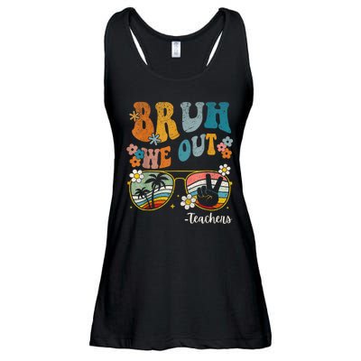 Bruh We Out Teachers Last Day Of School End Of School Year Ladies Essential Flowy Tank