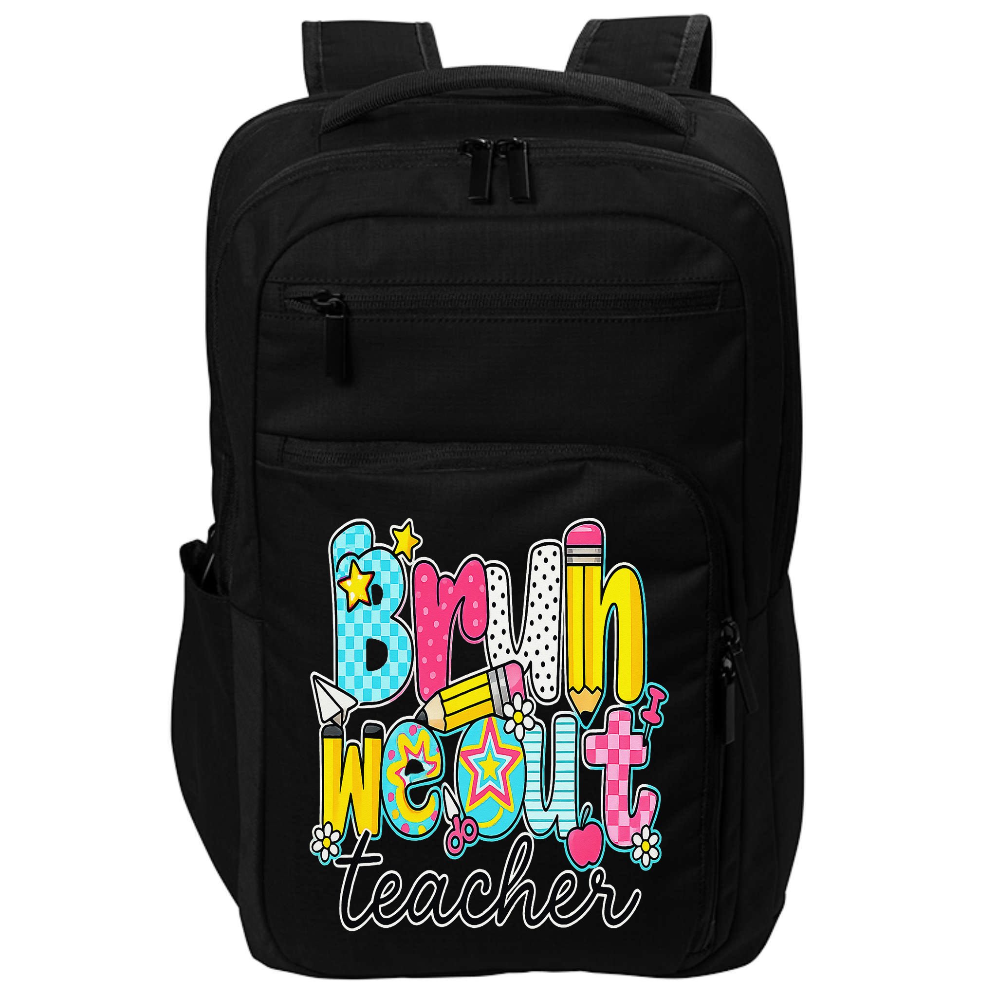 Bruh We Out Teachers Happy Last Day Of School Teacher Women Impact Tech Backpack