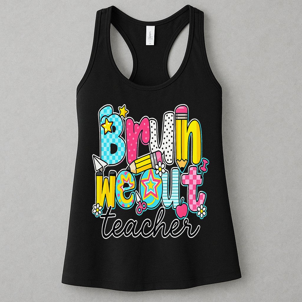 Bruh We Out Teachers Happy Last Day Of School Teacher Women Womens Tank Top