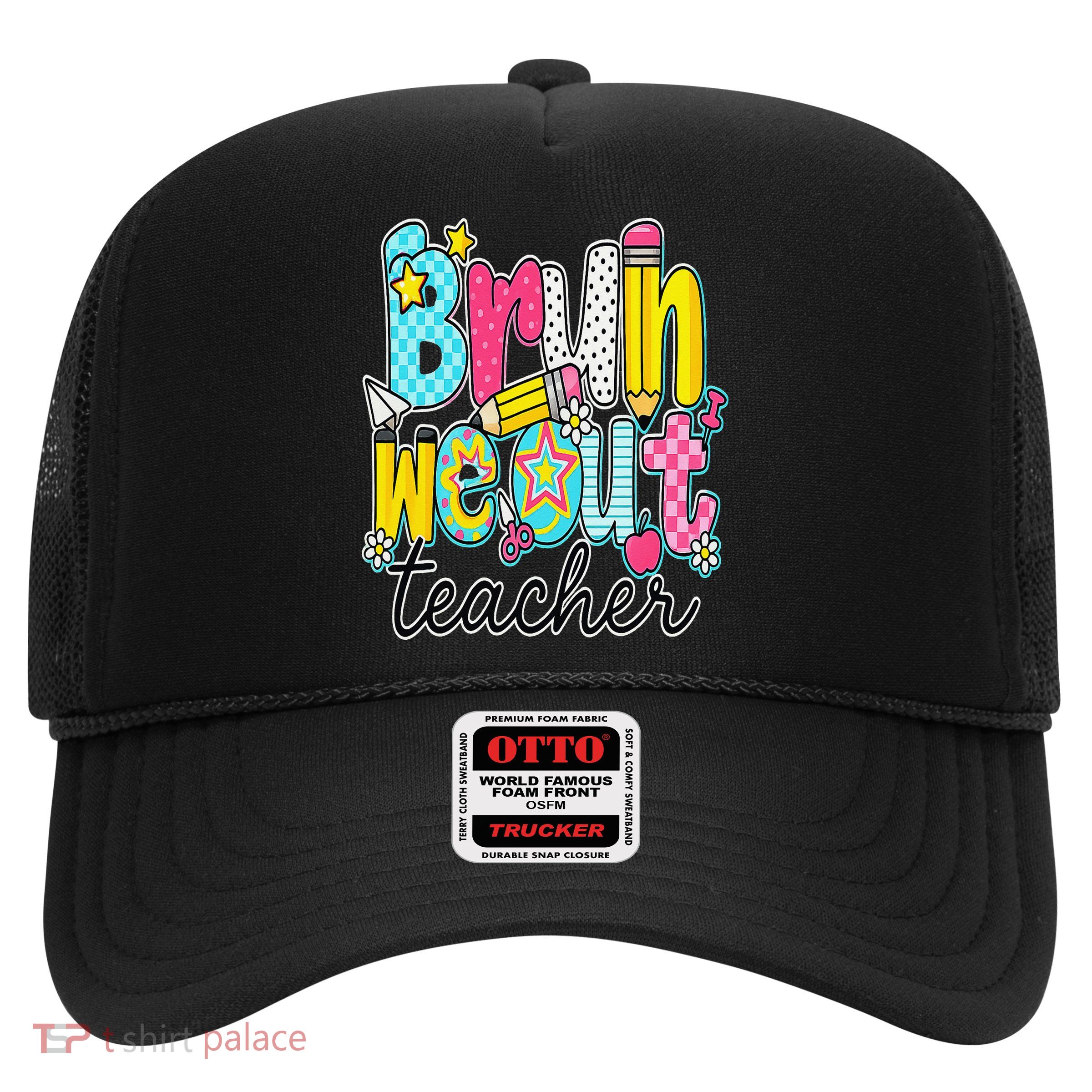 Bruh We Out Teachers Happy Last Day Of School Teacher Women Trucker Hat