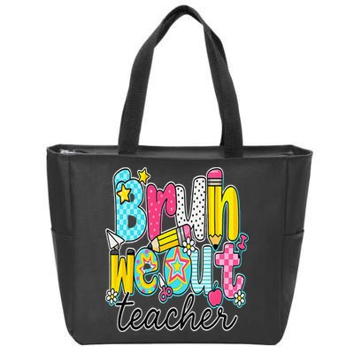 Bruh We Out Teachers Happy Last Day Of School Teacher Women Zip Tote Bag
