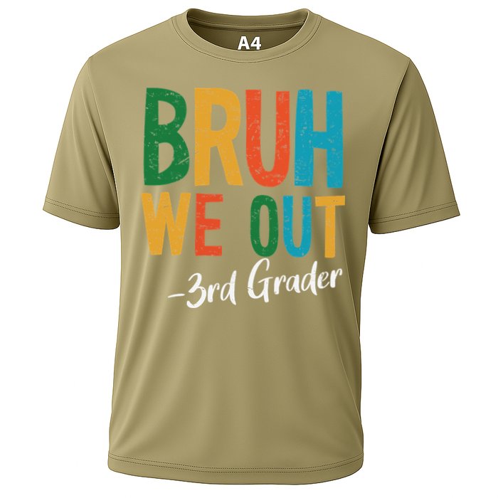 Bruh We Out 3rd Grade Teacher Last Day Of School 2025 Cooling Performance Crew T-Shirt