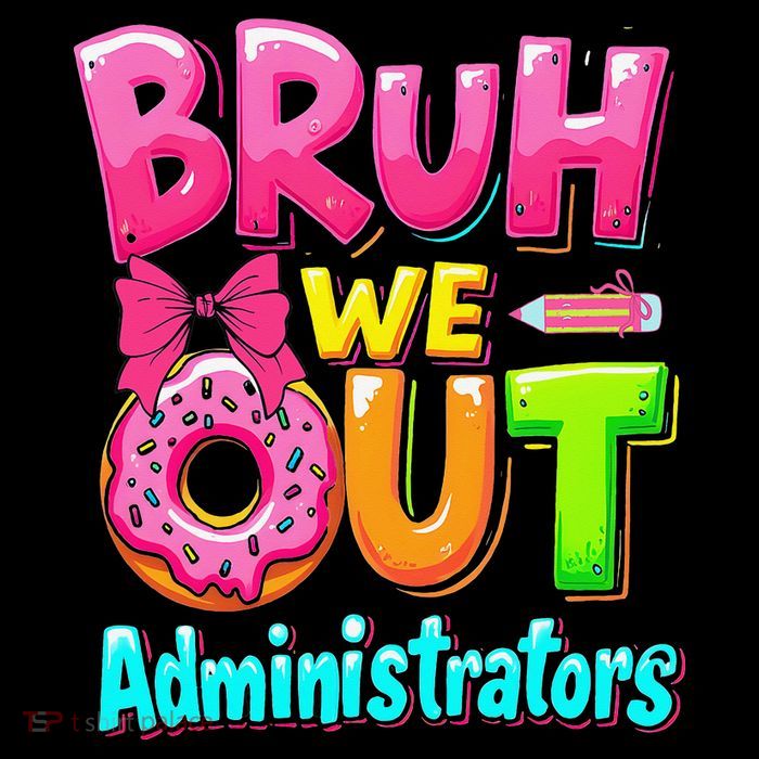 Bruh We Out Administrator Teachers School Paraprofessional 16 in Basic Backpack