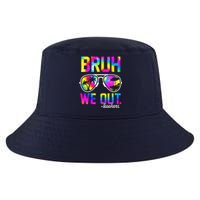 Bruh We Out Teachers Summer Tie Dye Last Day Of School Cool Comfort Performance Bucket Hat