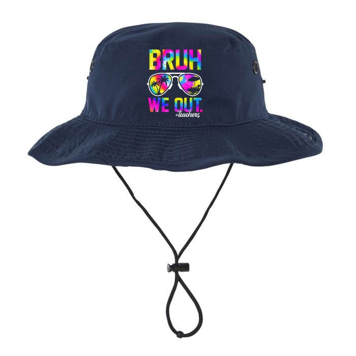 Bruh We Out Teachers Summer Tie Dye Last Day Of School Legacy Cool Fit Booney Bucket Hat