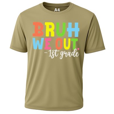 Bruh We Out 1st Grade Teacher Last Day Of School Student Performance Shirt