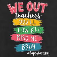 Bruh We Out Teachers Admit It Youll Low Key Miss Me Bruh 7 Panel Mesh Trucker Snapback Hat