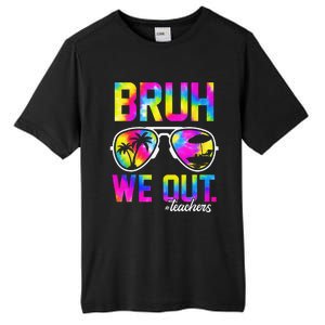 Bruh We Out Teachers Summer Tie Dye Last Day of School Tall Fusion ChromaSoft Performance T-Shirt