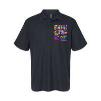 Bruh We Out Teachers Summer Tie Dye Last Day of School Softstyle Adult Sport Polo