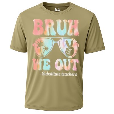 Bruh We Out Substitute Teachers Happy Last Day Of School Performance Shirt
