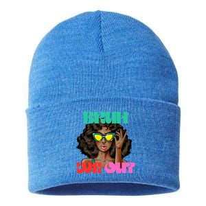 Bruh We Out Gift Sustainable Knit Beanie