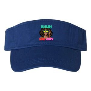 Bruh We Out Gift Valucap Bio-Washed Visor