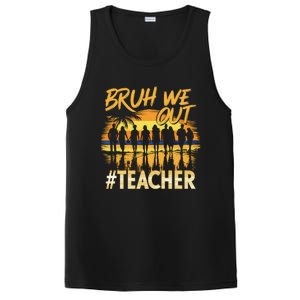 Bruh We Out End Of School Year Summer Time 2024 Cool Gift PosiCharge Competitor Tank