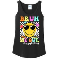 Bruh We Out Teachers Summer Glasses Happy Last Day Of School Gift Ladies Essential Tank