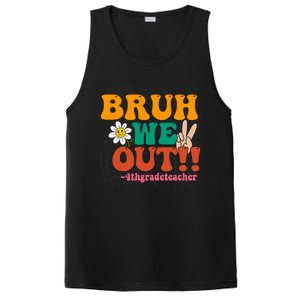 Bruh We Out Teachers Summer Last Day Of School 4Th Grade Gift PosiCharge Competitor Tank