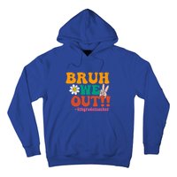 Bruh We Out Teachers Summer Last Day Of School 4Th Grade Gift Hoodie