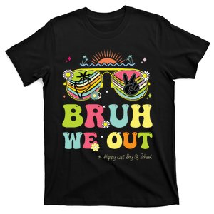 Bruh We Out Funny Last Day Of School Teacher Boy Girl Summer T-Shirt