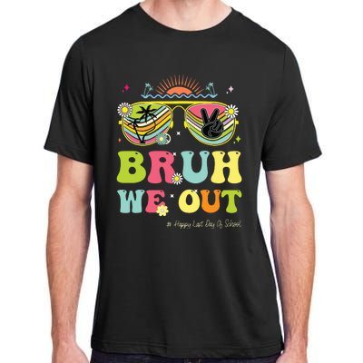 Bruh We Out Funny Last Day Of School Teacher Boy Girl Summer Adult ChromaSoft Performance T-Shirt