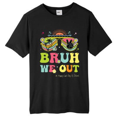 Bruh We Out Funny Last Day Of School Teacher Boy Girl Summer Tall Fusion ChromaSoft Performance T-Shirt