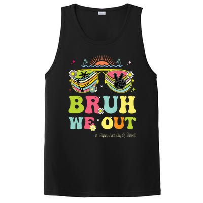 Bruh We Out Funny Last Day Of School Teacher Boy Girl Summer PosiCharge Competitor Tank