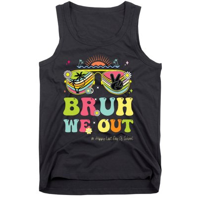 Bruh We Out Funny Last Day Of School Teacher Boy Girl Summer Tank Top