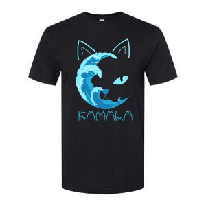 Blue Wave Of Cat Ladies Kamala Cat Typography Alphabet Cute Softstyle CVC T-Shirt