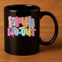Bruh We Out Teacher Summer Last Dat Of School Teacher 11oz C Handle Ceramic Mug