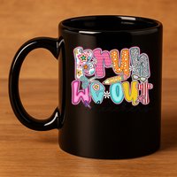 Bruh We Out Teacher Summer Last Dat Of School Teacher 11oz C Handle Ceramic Mug