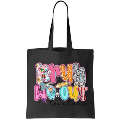 Bruh We Out Teacher Summer Last Dat Of School Teacher Bag