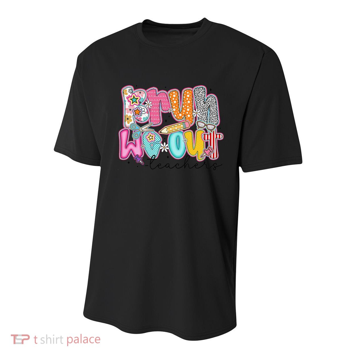 Bruh We Out Teacher Summer Last Dat Of School Teacher Youth Performance Sprint T-Shirt