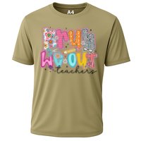 Bruh We Out Teacher Summer Last Dat Of School Teacher Cooling Performance Crew T-Shirt