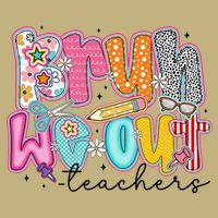 Bruh We Out Teacher Summer Last Dat Of School Teacher Cooling Performance Crew T-Shirt
