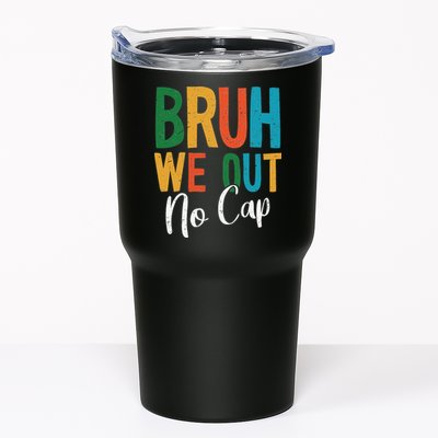 Bruh We Out No Cap Funny Last Day Of School 2025 Graduation Tumbler