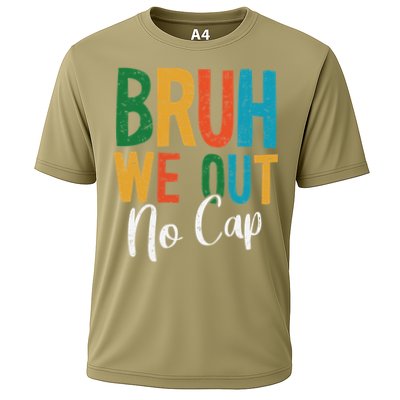 Bruh We Out No Cap Funny Last Day Of School 2025 Graduation Performance Shirt