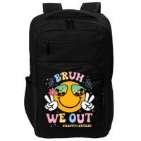 Bruh We Out Happy Last Day Of School Teacher Boy Girl Summer Impact Tech Backpack