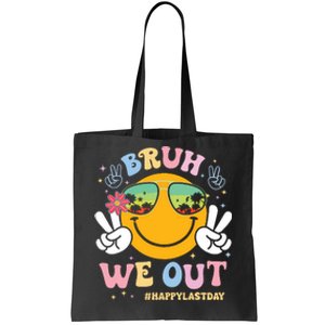 Bruh We Out Happy Last Day Of School Teacher Boy Girl Summer Tote Bag