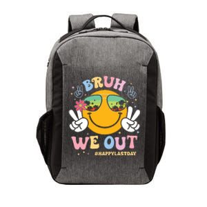 Bruh We Out Happy Last Day Of School Teacher Boy Girl Summer Vector Backpack