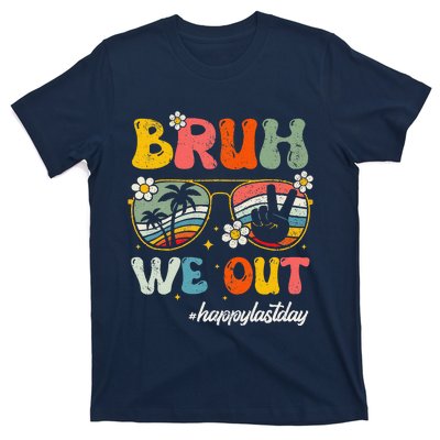 Bruh We Out Happy Last Day Of School Teacher Boy Girl Summer T-Shirt