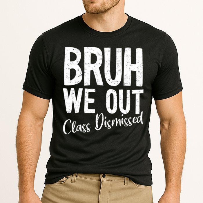 Bruh We Out Class Dismissed Last Day Of School 2025 Summer  Performance Shirt
