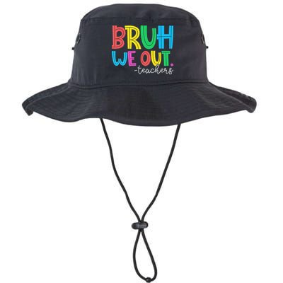 Bruh We Out Teachers Student Happy Last Day Of School Summer Bucket Hat
